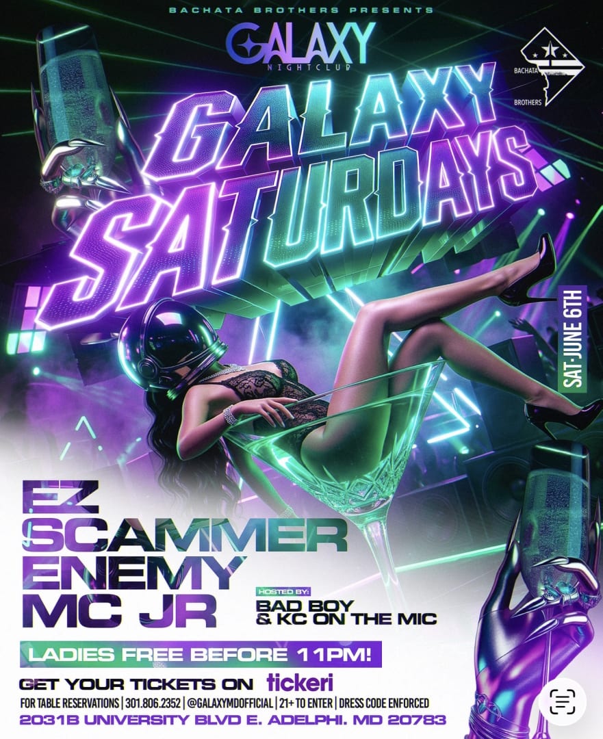 Galaxy Saturdays! The #1 Saturday Party