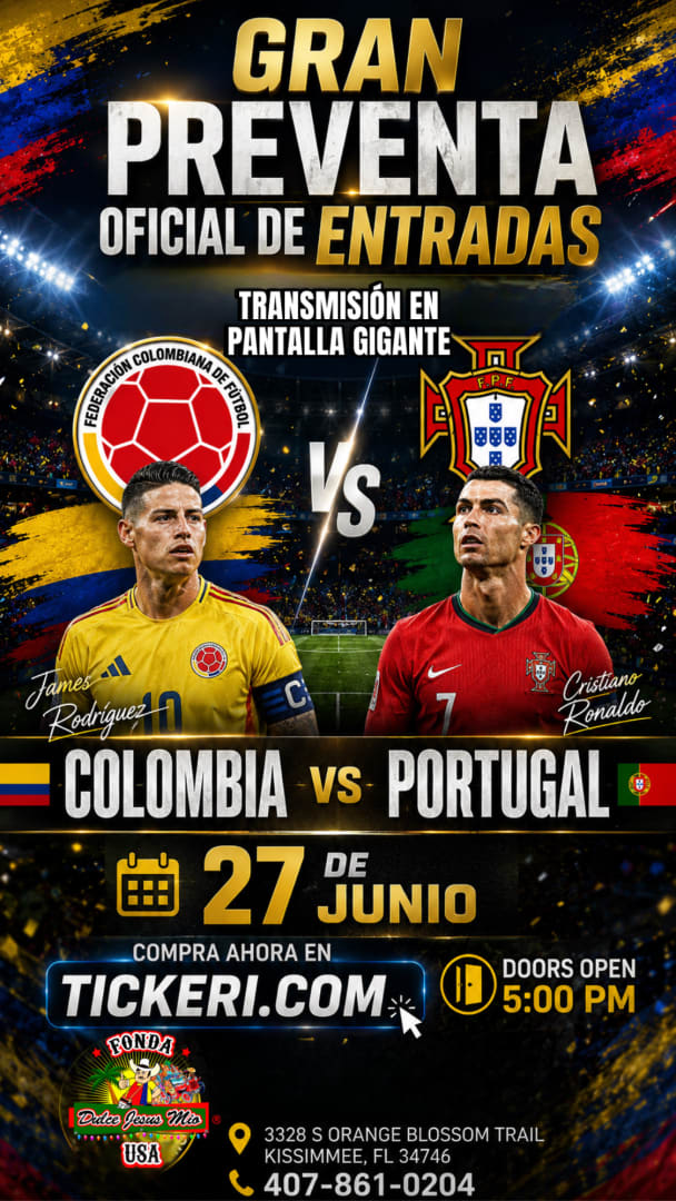 COLOMBIA VS PORTUGAL