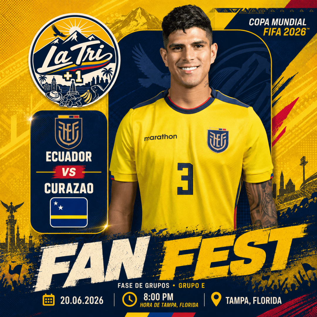 Ecuador Vs Curazao Fan Fest Tampa