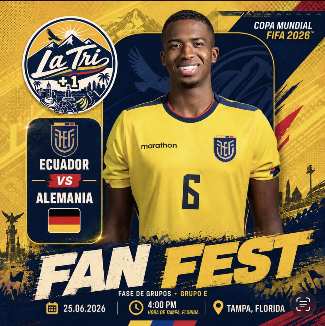 Ecuador Vs Alemania Fan Fest Tampa