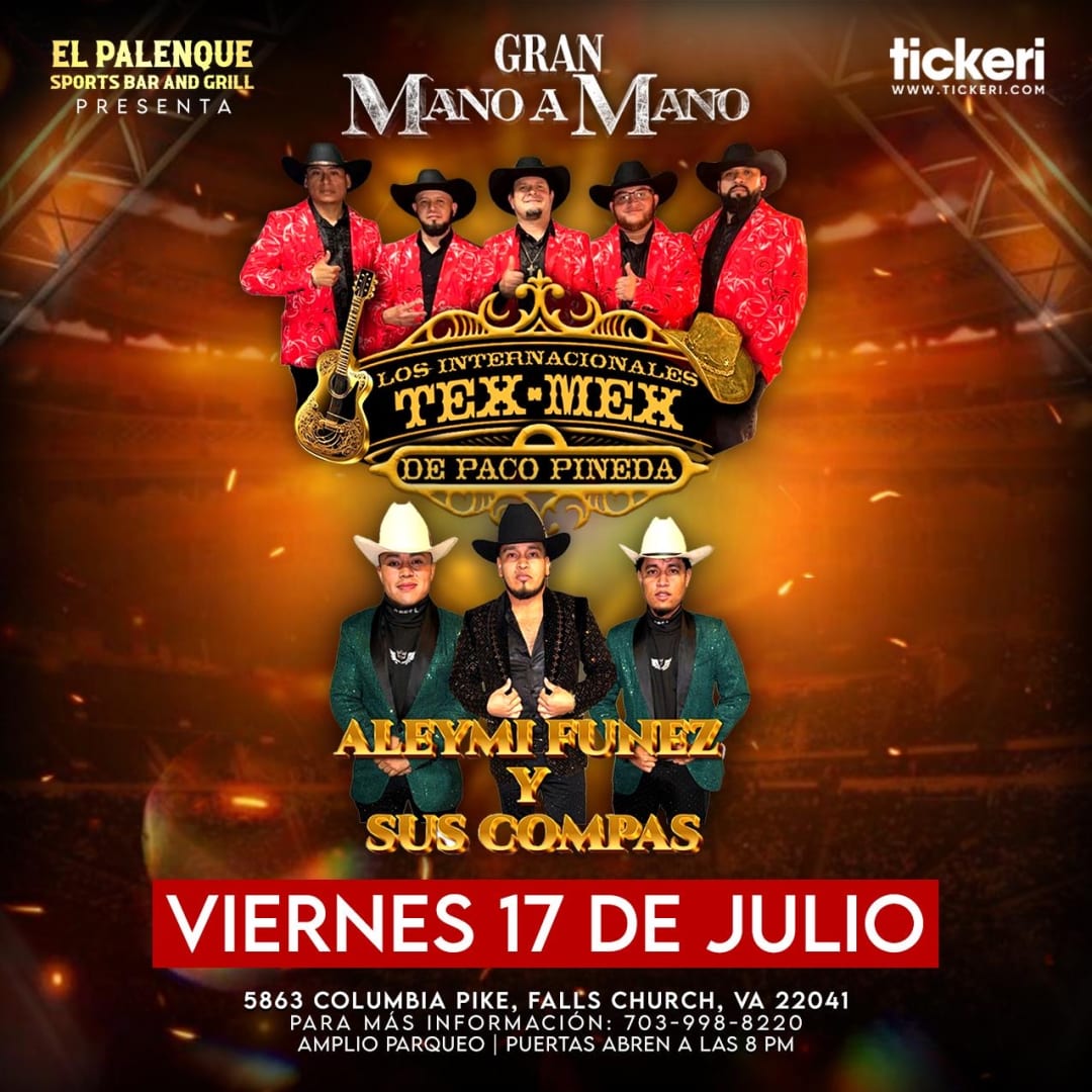 LOS INTERNACIONALES TEX MEX DE PACO PINEDA Y ALEYMI FUNEZ Y SUS COMPAS