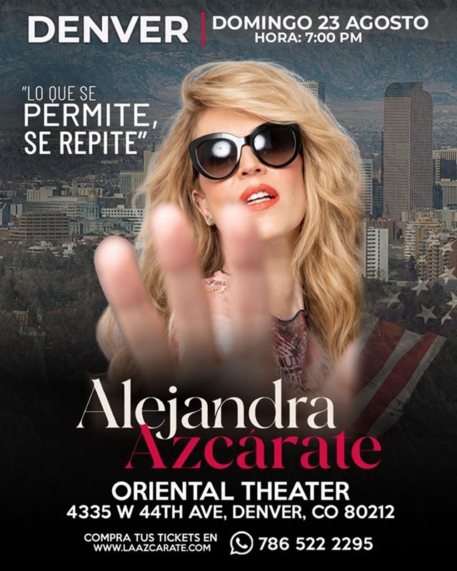 Alejandra Azcarate en Denver