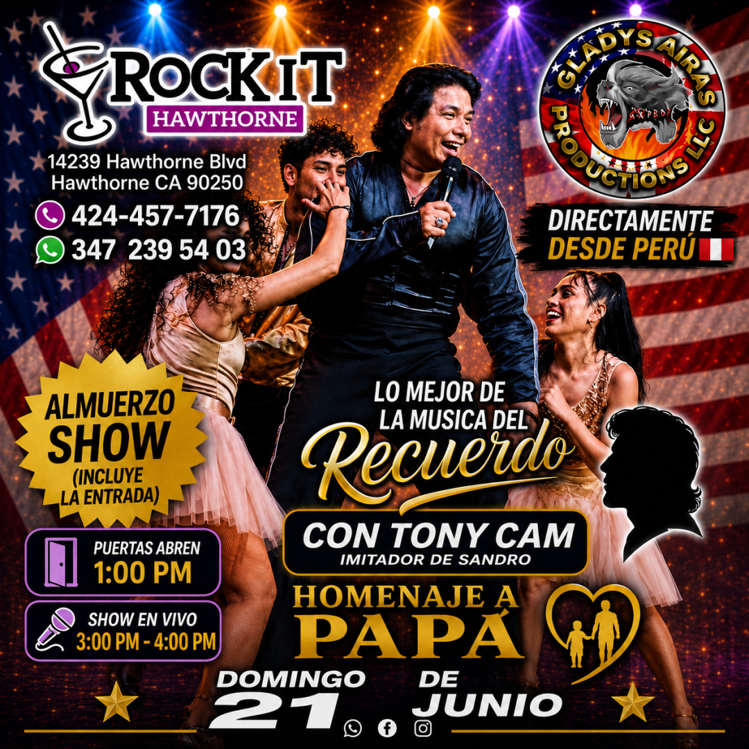 Musica del Recuerdo con Tony cam