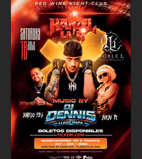 Hanzel La H en Concierto - Philadelphia