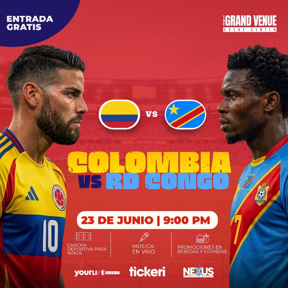 Colombia vs RD Congo