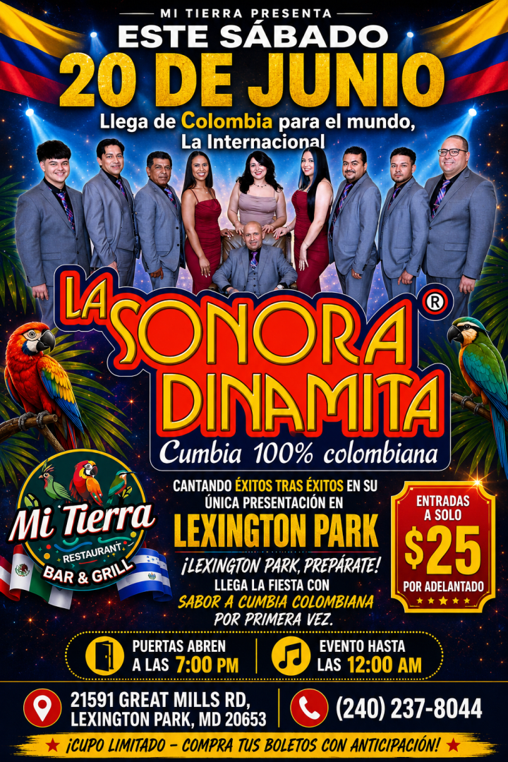THE SONORA DYNAMITE OF COLOMBIA