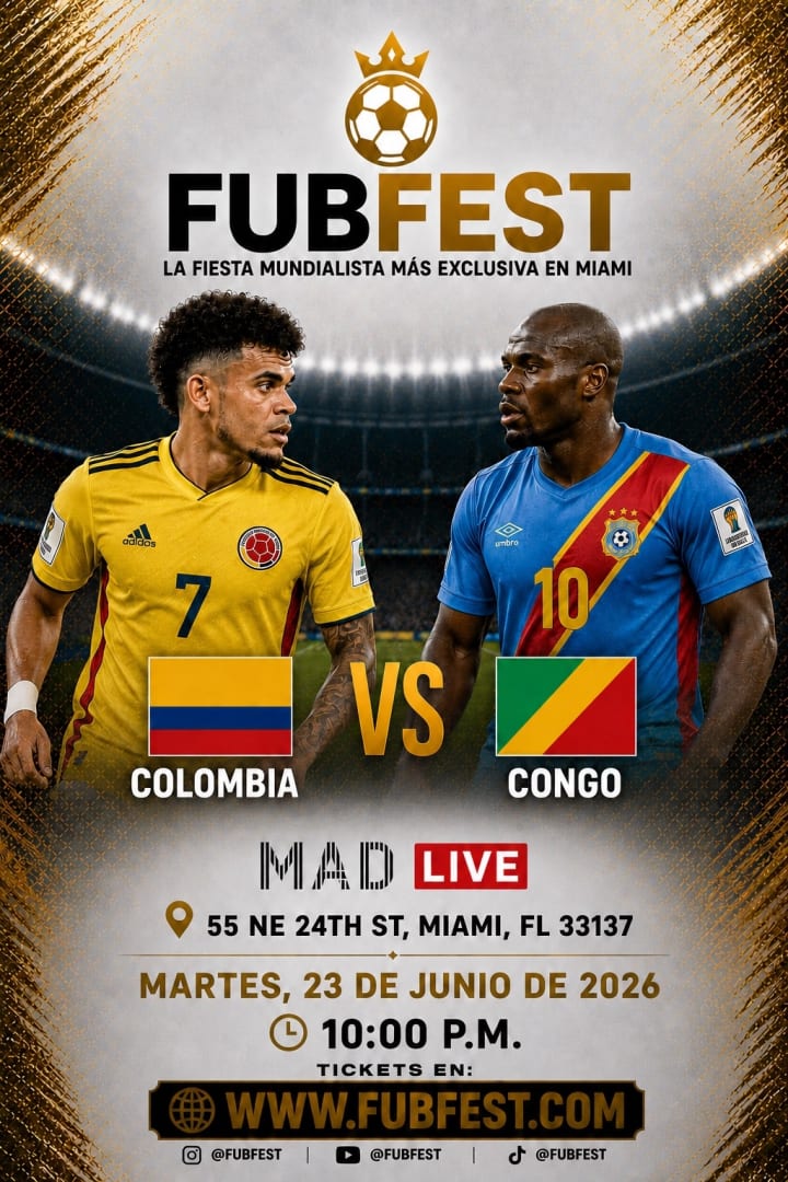Fubfest - Colombia vs Congo