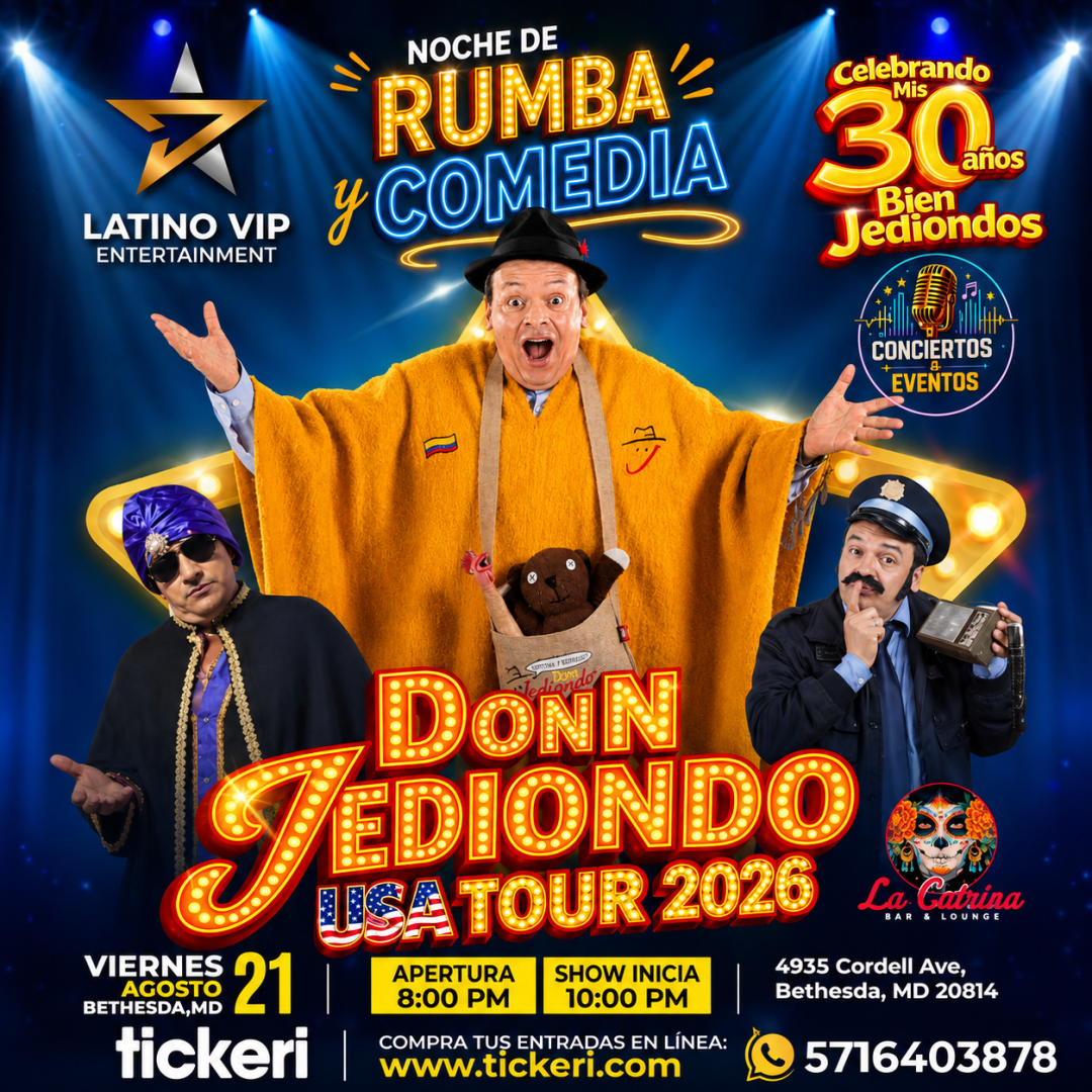 Don Jediondo Noche de Rumba y Comedia en Bethesda