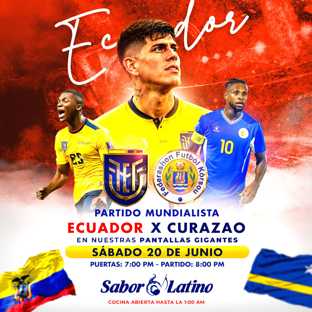 Ecuador vs Curazao | Sabor Latino