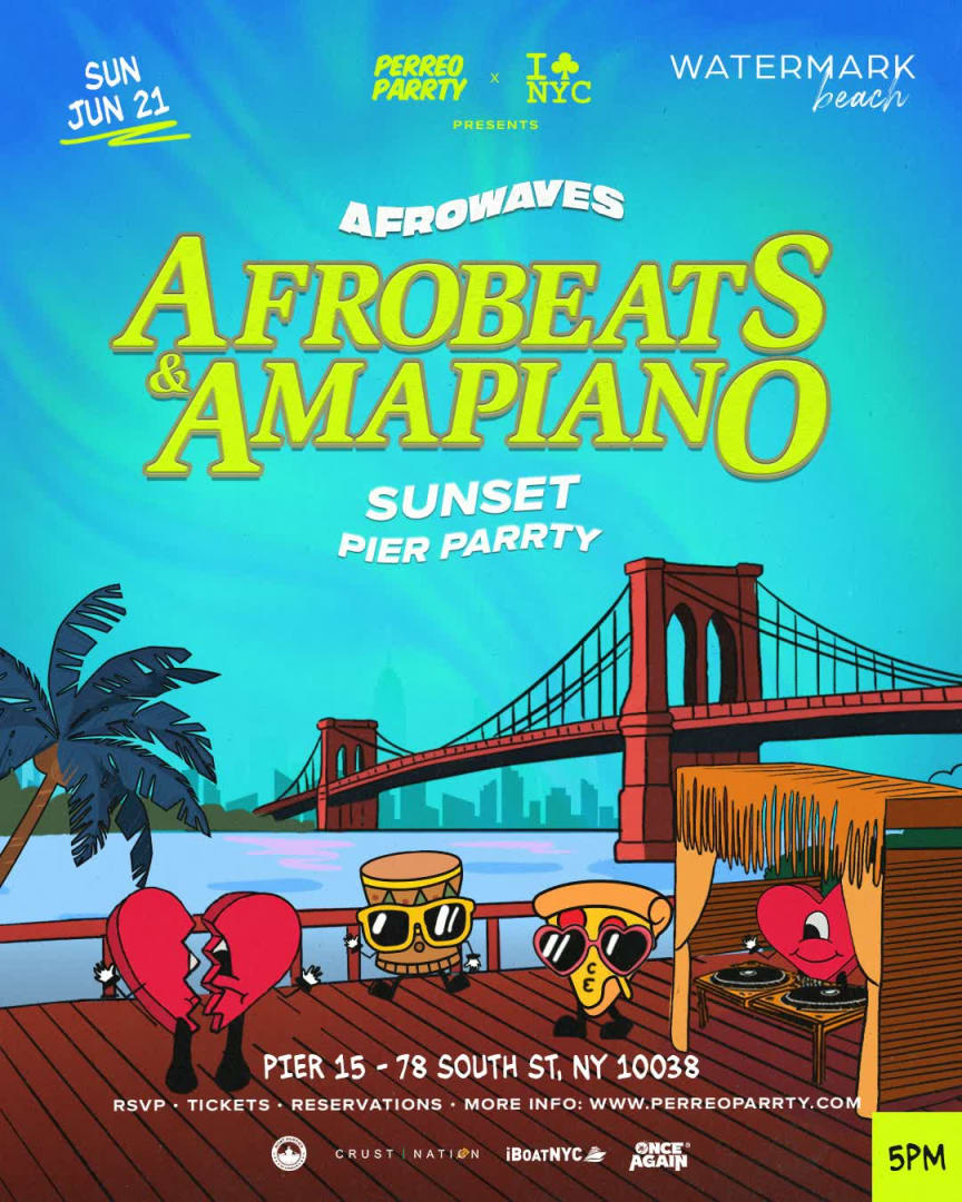 Afrobeats & Amapiano - Sunday Sunset Reggaeton Party @ Watermark