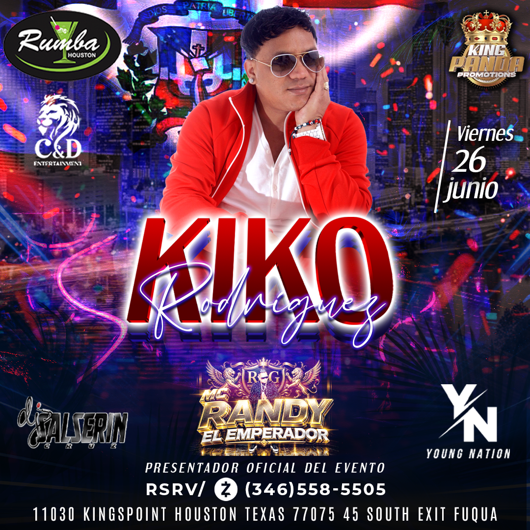 Kiko Rodriguez en Rumba Club Houston