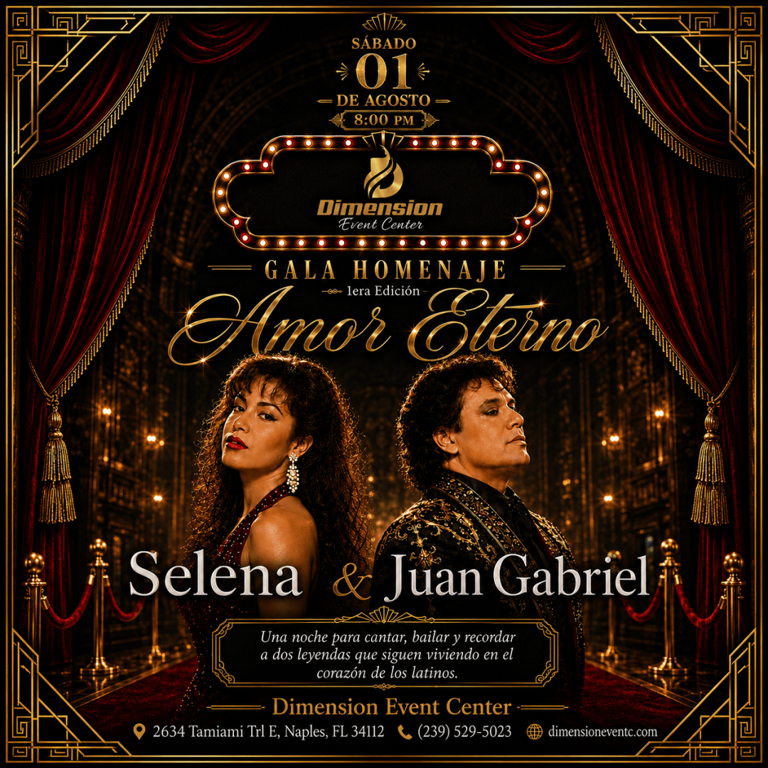 Gala Homenaje - Selena & Juan Gabriel en Dimensión Naples