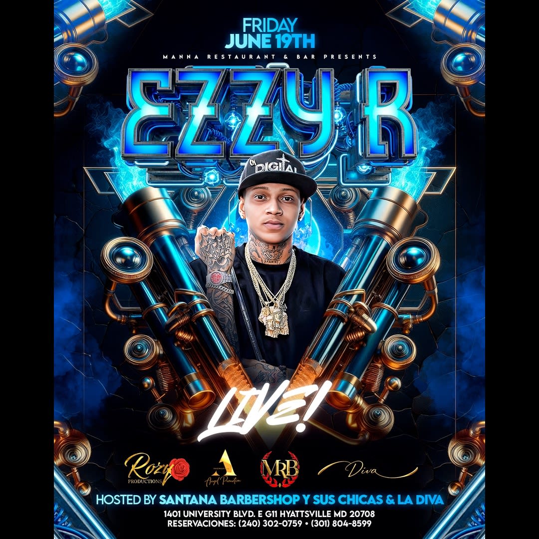 EZZY R EN CONCIERTO EN HYATTSVILLE, MD