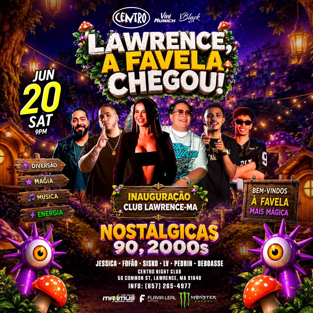 Favela Encantada Lawrence | June 20 @ Centro Night Club