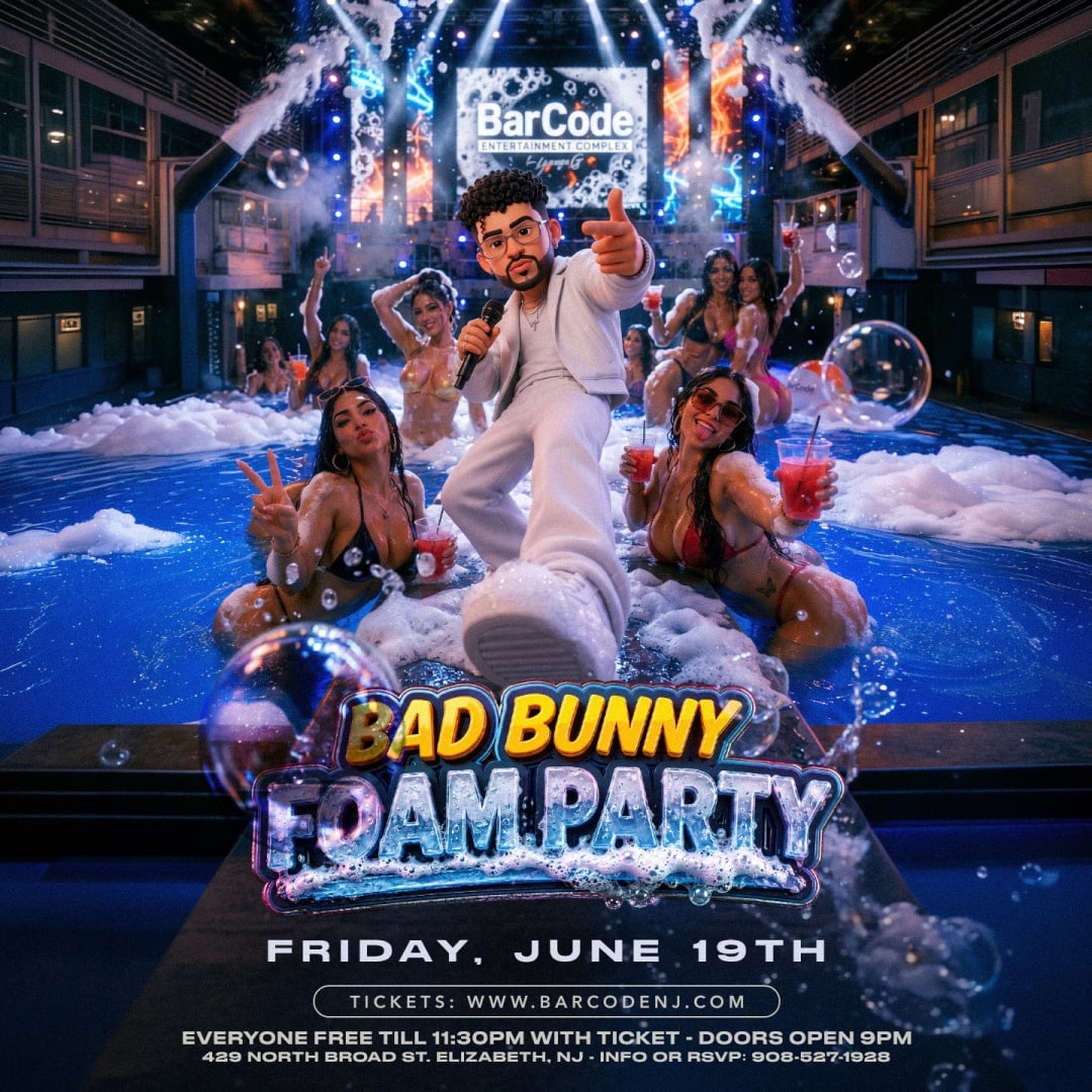 Bad Bunny Foam Party @ BarCode