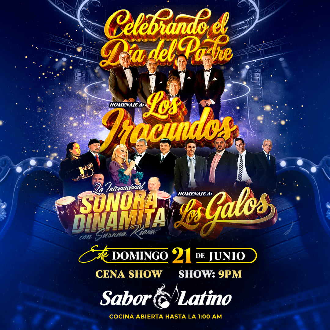 HOMENAJE LOS IRACUNDOS, LOS GALOS & SONORA DINAMITA | Sabor Latino