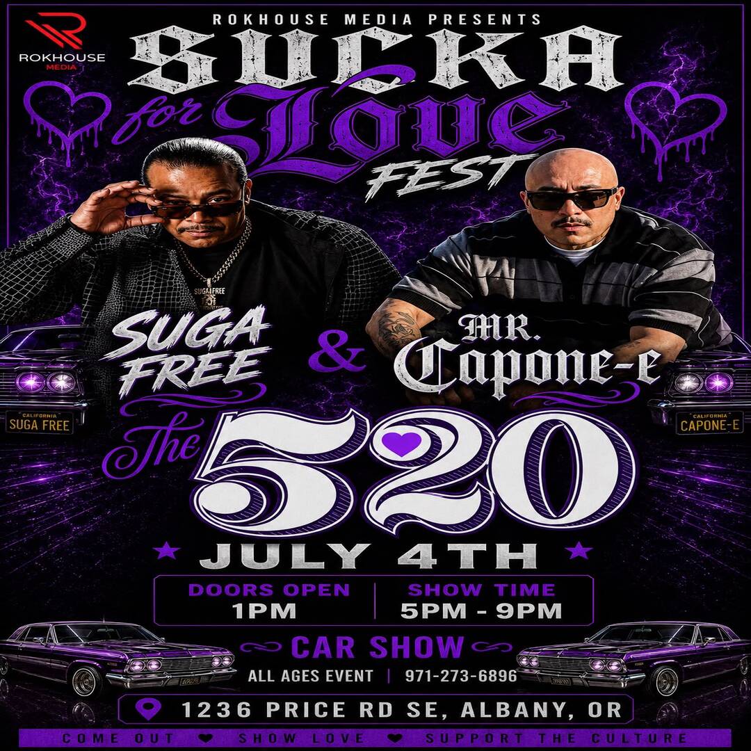 Sugar Free & Mr Capone-e car show in Albany
