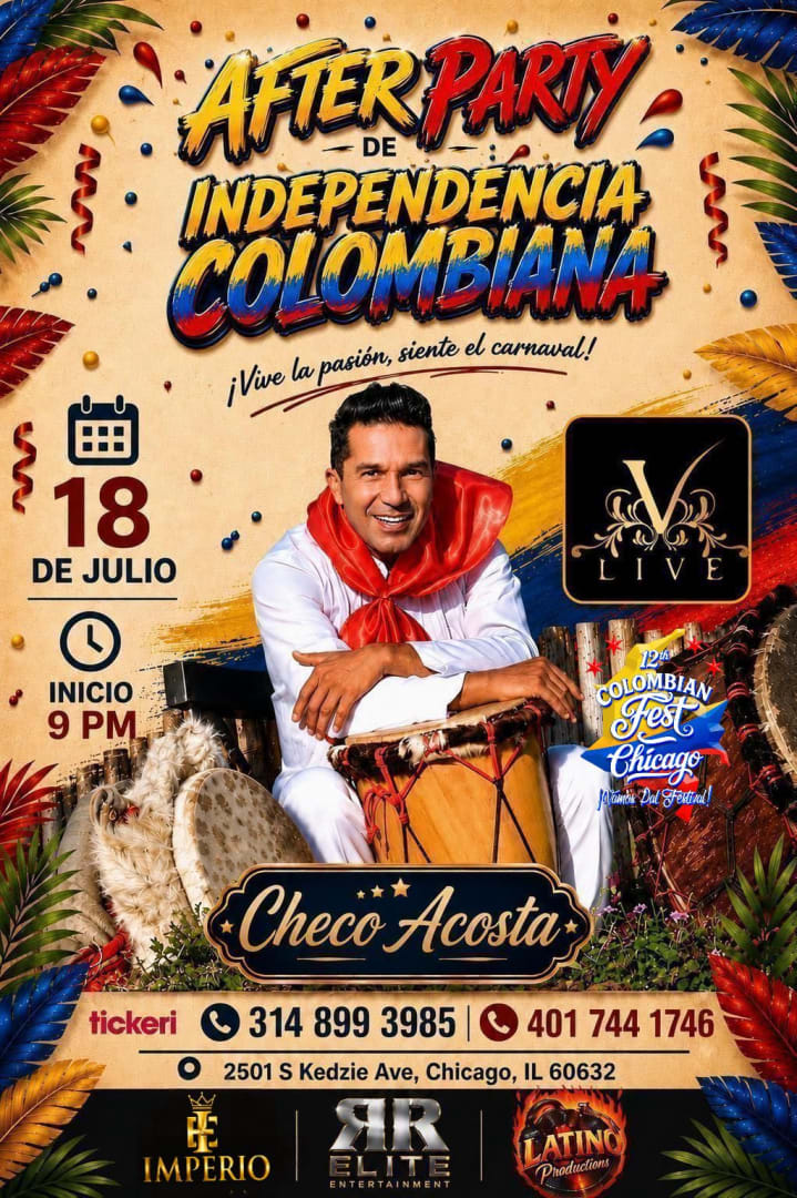Checo Acosta at V Live