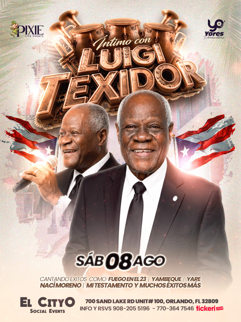 LUIGI TEXIDOR EN CONCIERTO!!!! ORLANDO,FL