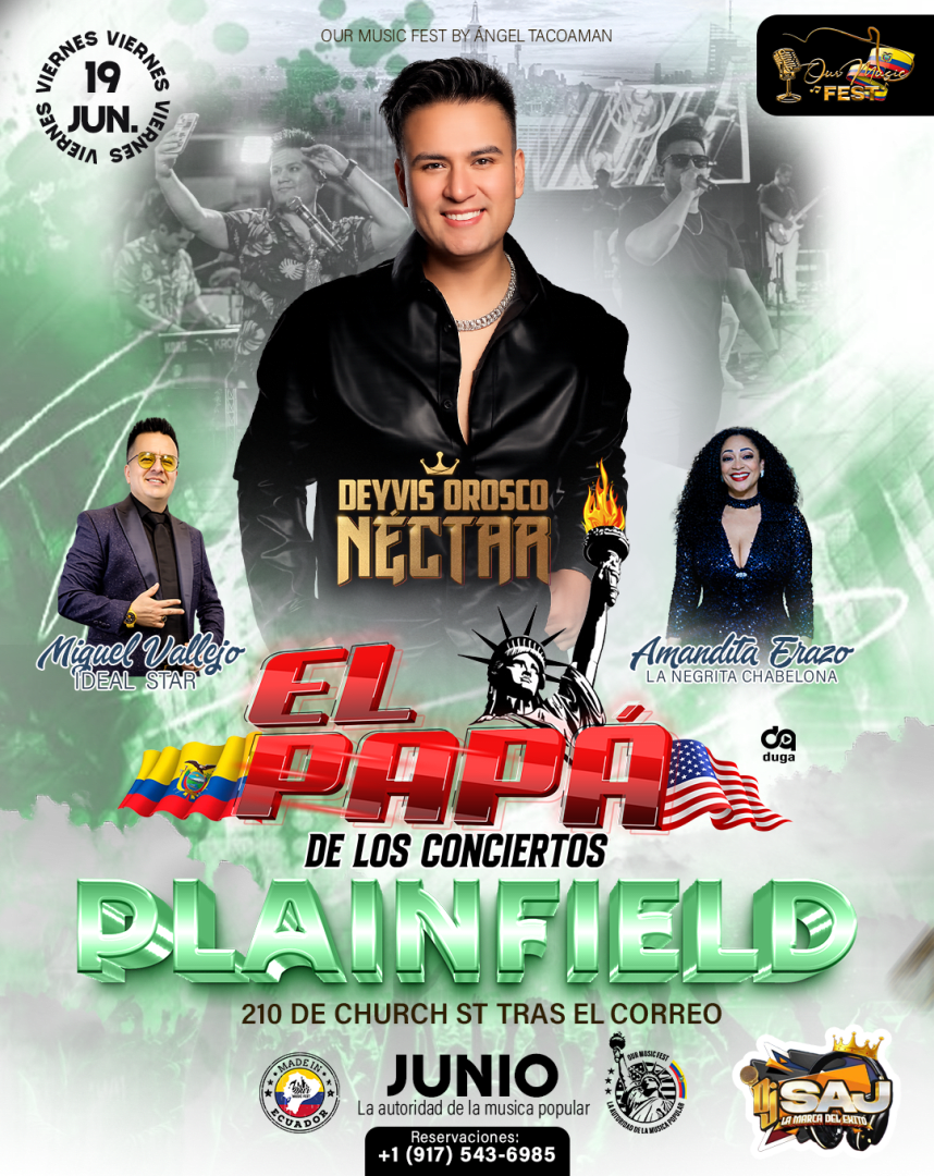 DEYVIS OROSCO - NECTAR en PLAINFIELD- NJ