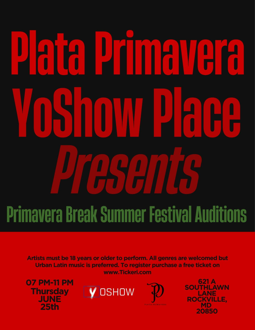PRIMAVERA BREAK SUMMER FESTIVAL AUDITIONS