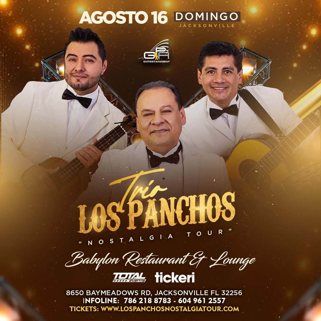Trio Los Panchos Nostalgia Tour en vivo