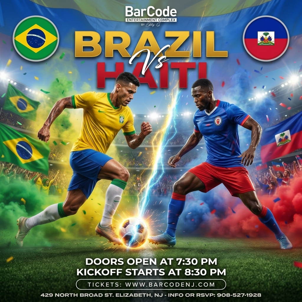 FIFA Watch Party @ BarCode | Brazil vs. Haiti