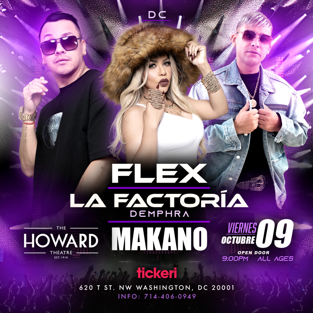 Flex & La Factoria Demphra y Makano en concierto
