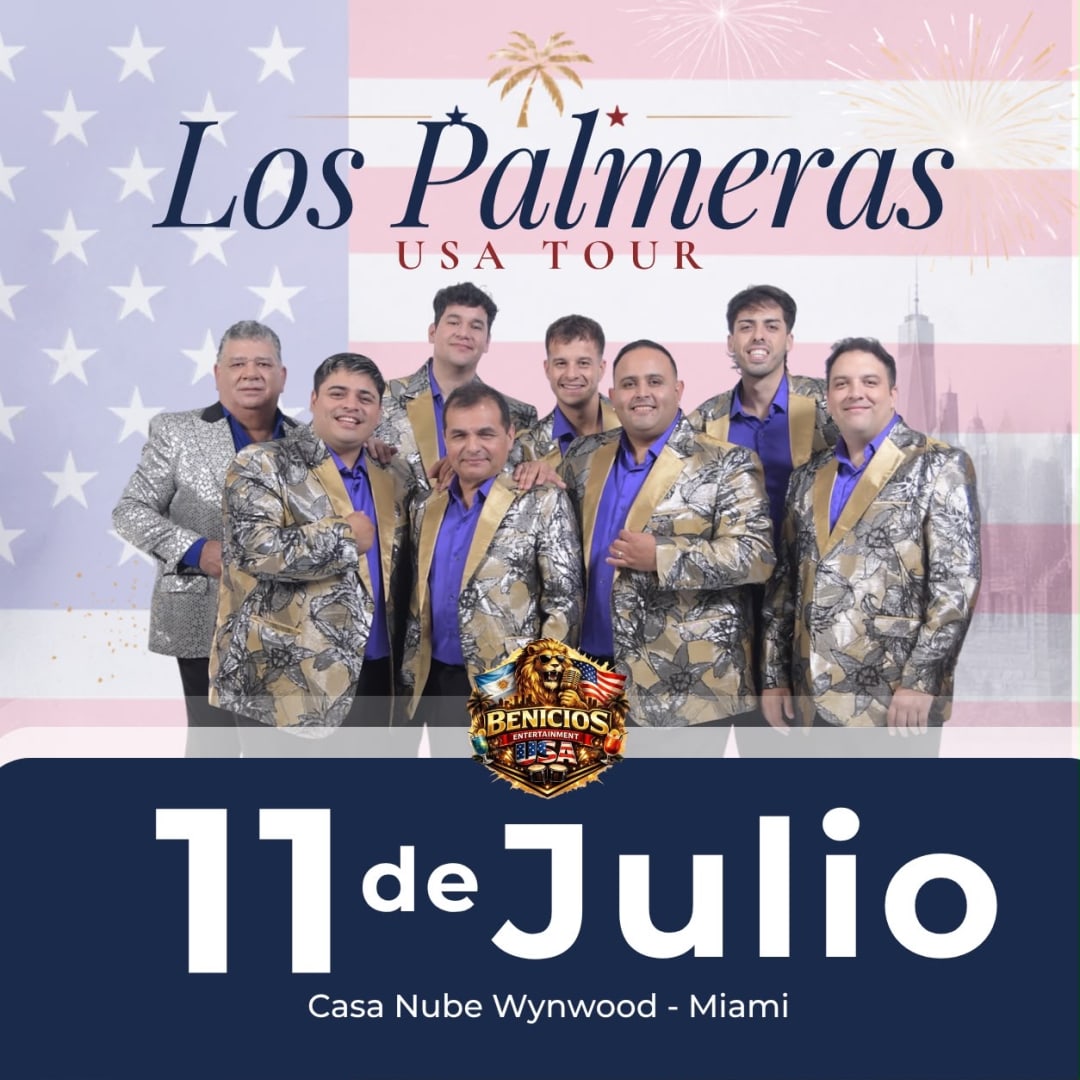 Los Palmeras live Miami