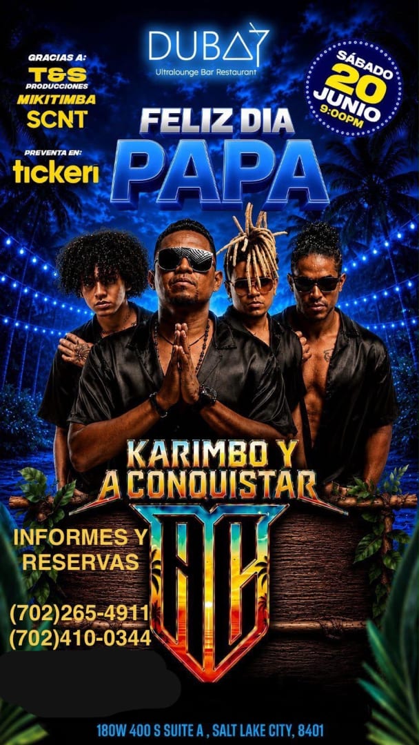 Karimbo y aconquistar en discoteca DUBAY