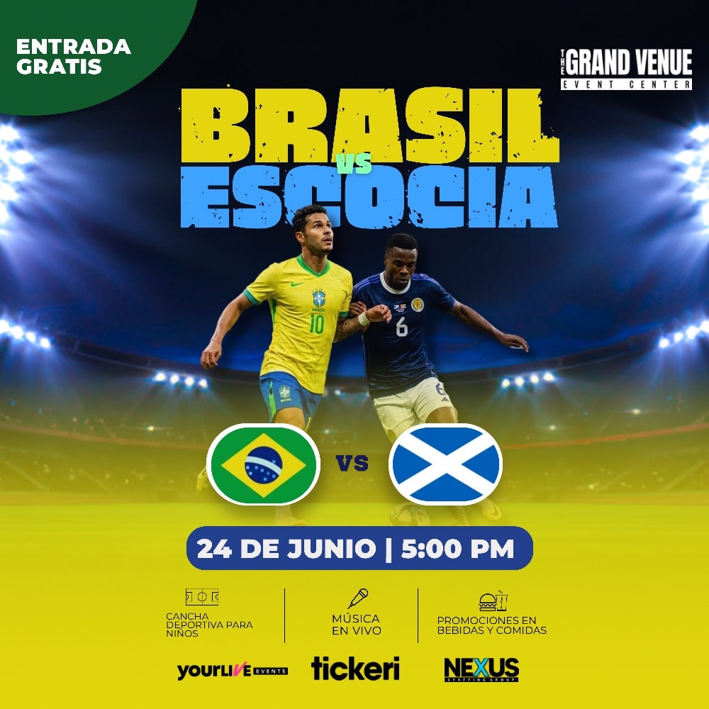 Brasil vs Escocia