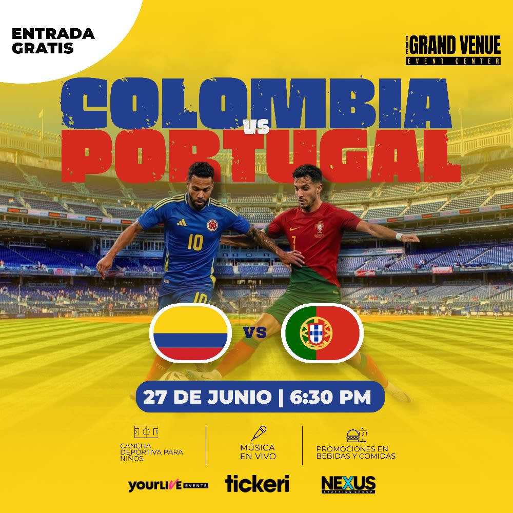 Colombia vs Portugal