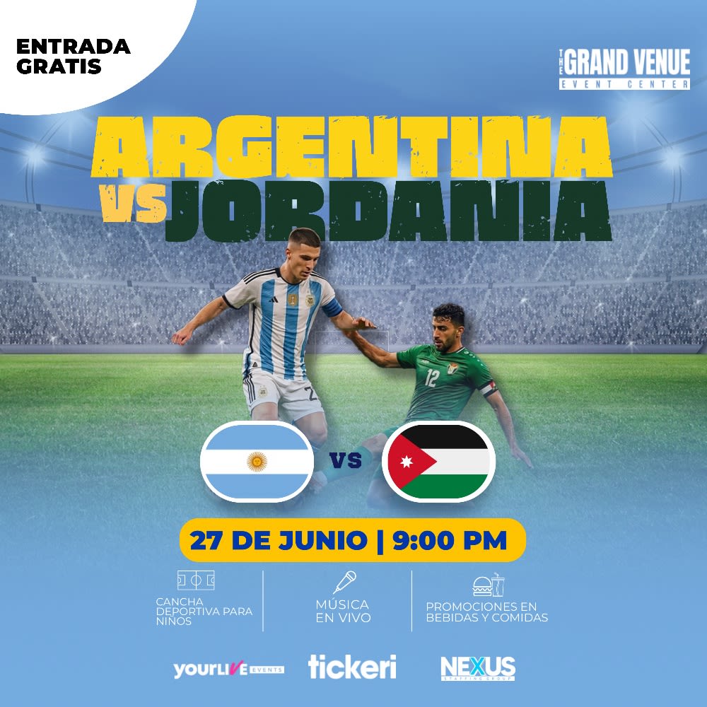 Argentina vs Jordania