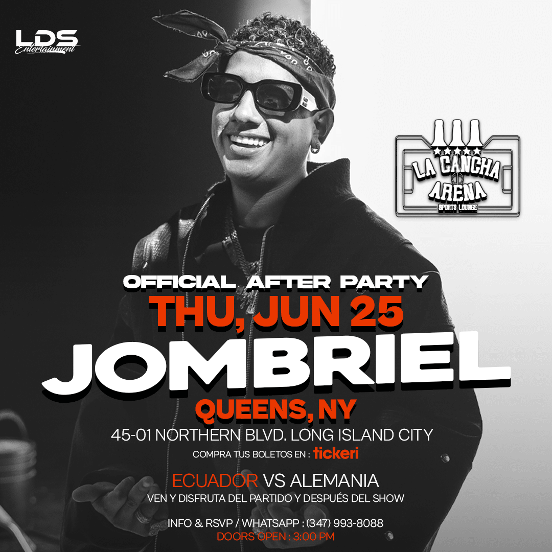 JOMBRIEL EN NEW YORK CITY AFTER GAME ECUADOR VS ALEMANIA