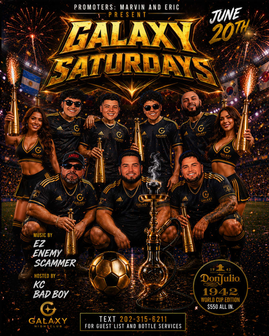 Galaxy Saturdays! El Party #1 de los Sabados | June 20th 2026
