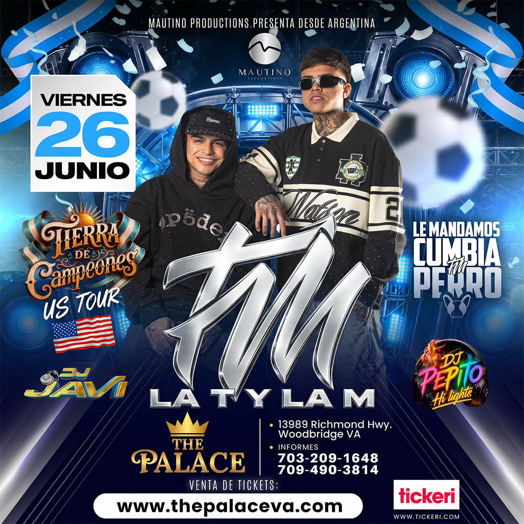 FIEBRE DEL MUNDIAL LA T Y LA M EN VIRGINIA