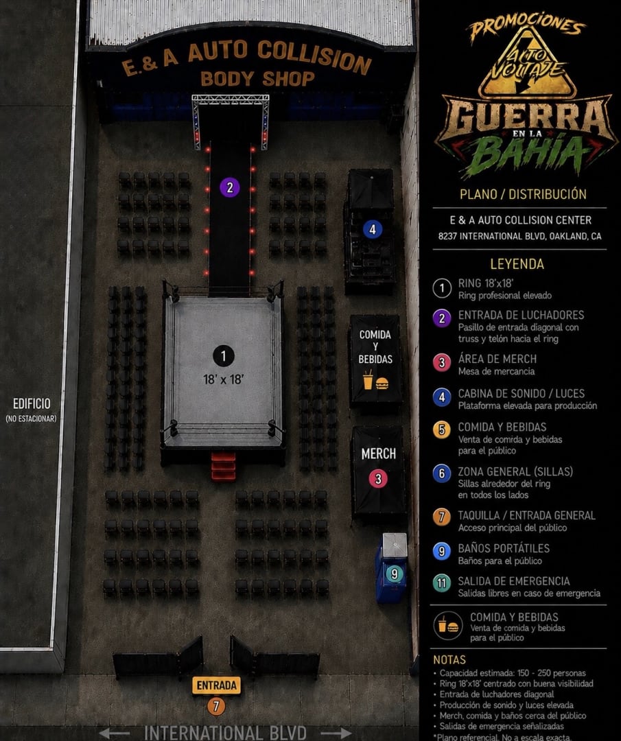 Lucha Libre Guerra En La Bahia