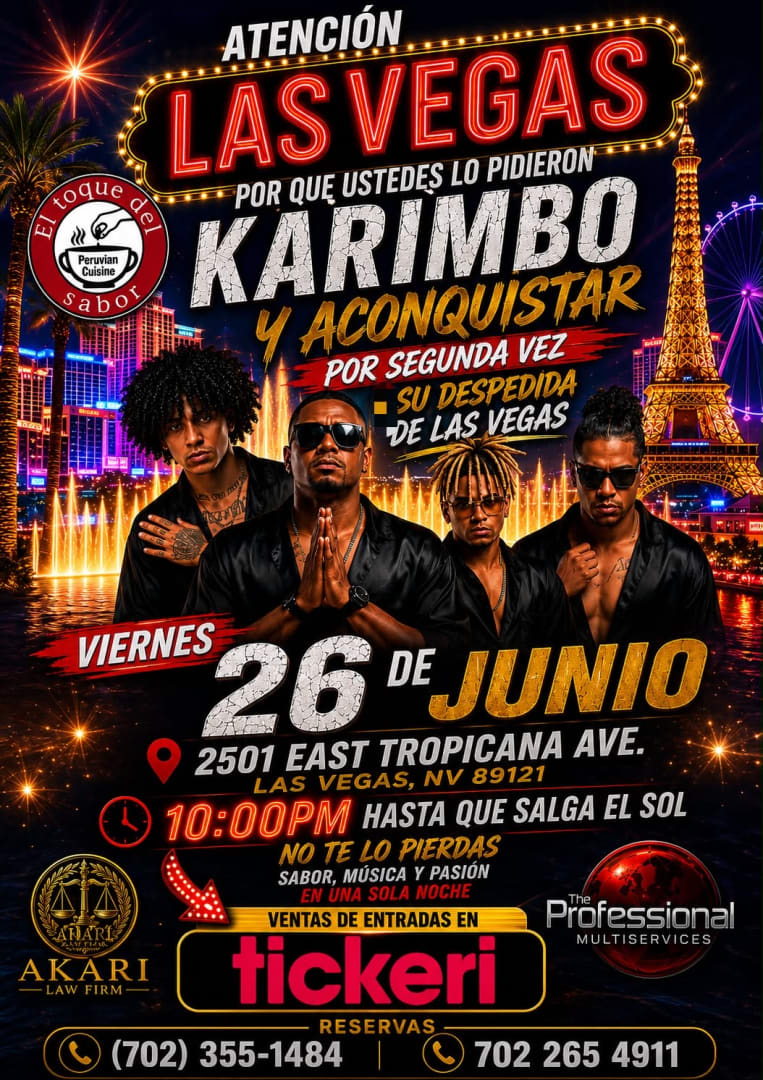 Karimbo y aconquistar su despedida de las vegas