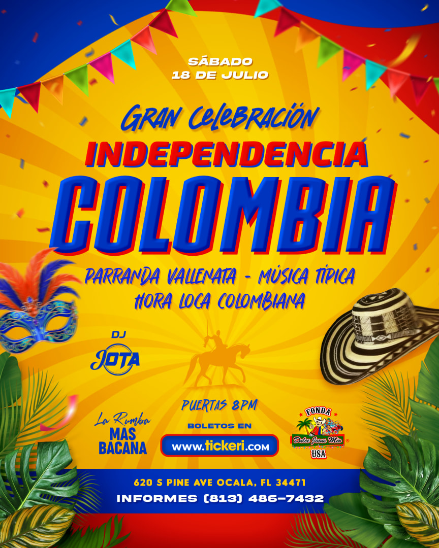 Colombian Independence Day Celebration in OCALA