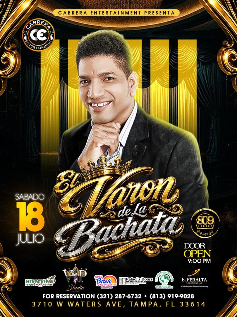 El Varón de la bachata en TAMPA!