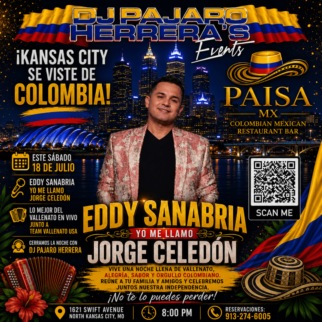 Independence Day of Colombia with Eddie Sanabria