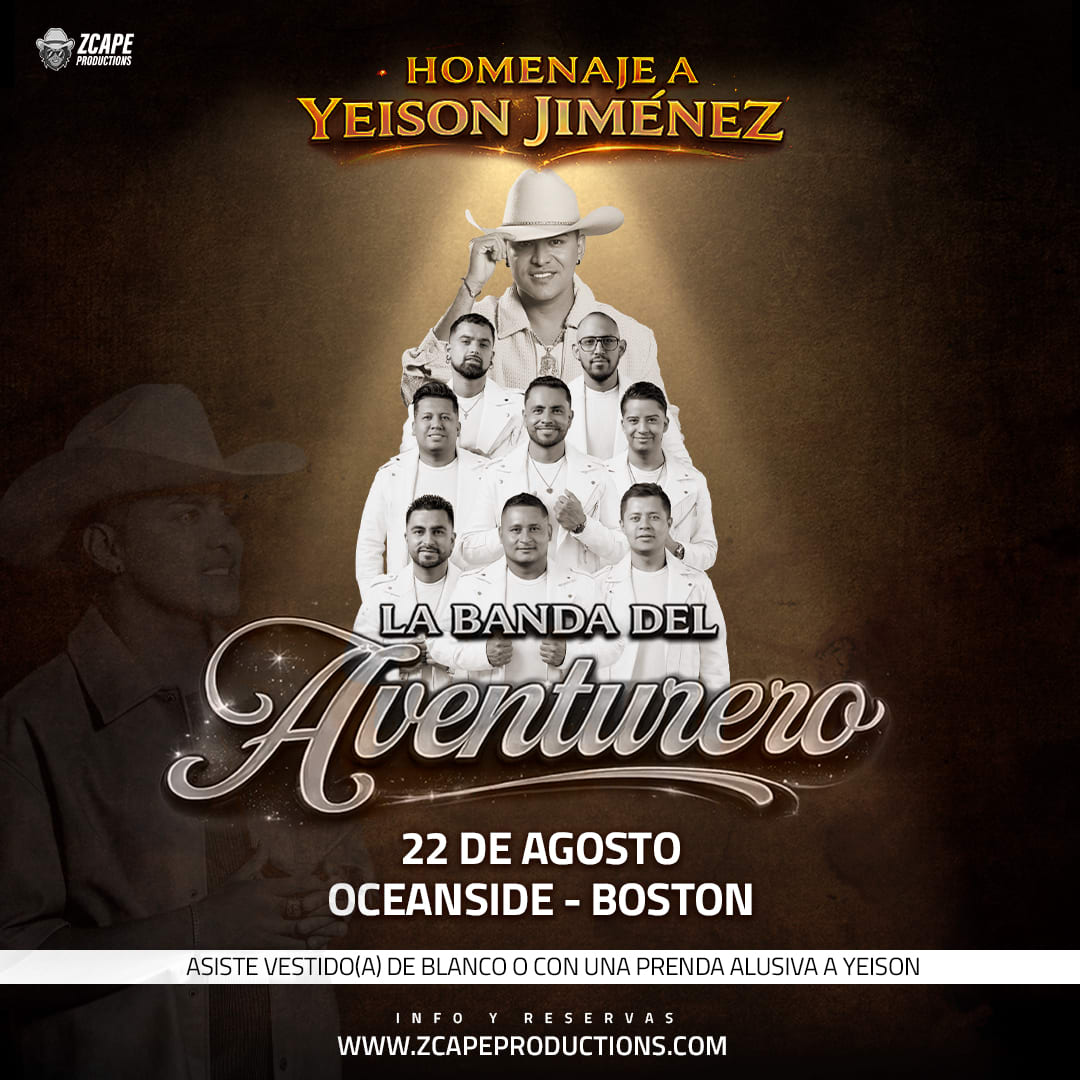 Homenaje a Yeison Jimenez! La Banda del Aventurero en Boston