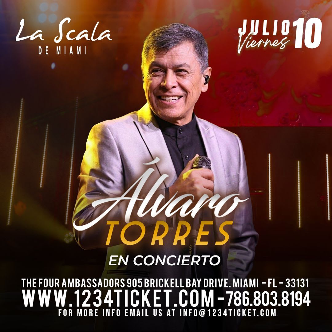 Alvaro Torres en concierto