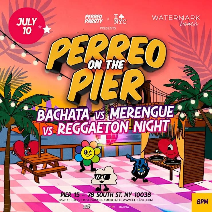 Bachata v Merengue v Reggaeton Night Beach Party at Watermark