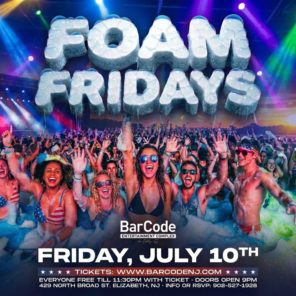 FOAM Fridays 🫧🎉