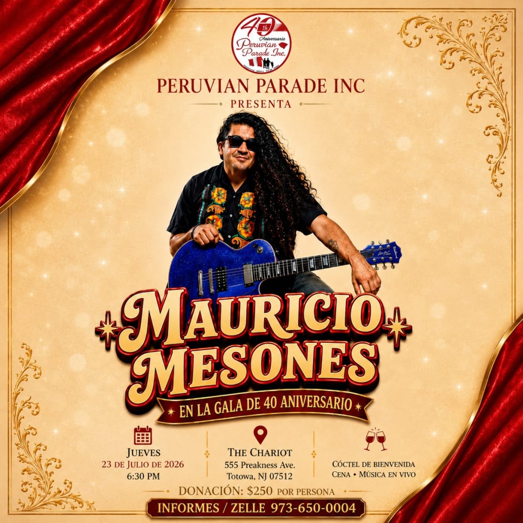 Peruvian Parade Inc. 40th Anniversary Gala - Mauricio Mesones