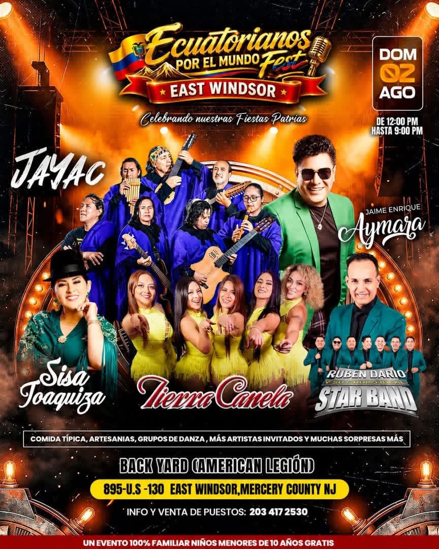 Festival Ecuatoriaño East Windsor Nj