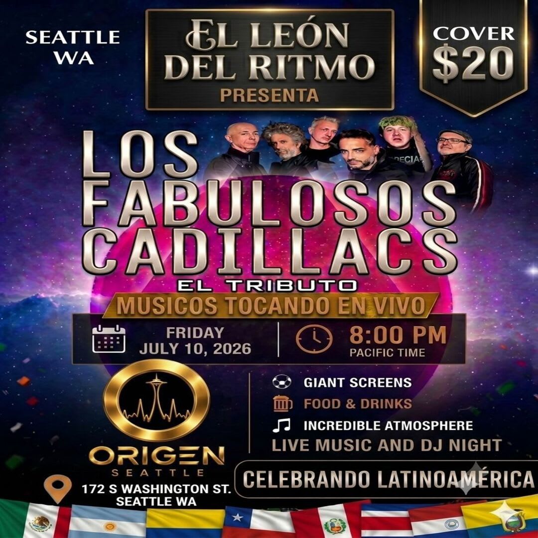 Los Fabulosos Cadillacs el Tributo en Seattle