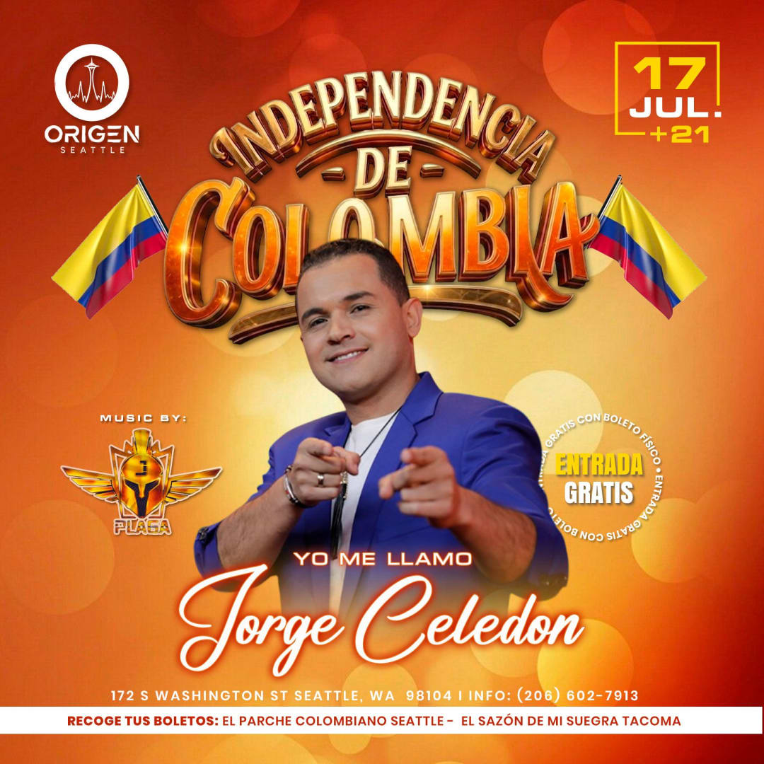 Jorge Celedon (yo me llamo)en Seattle