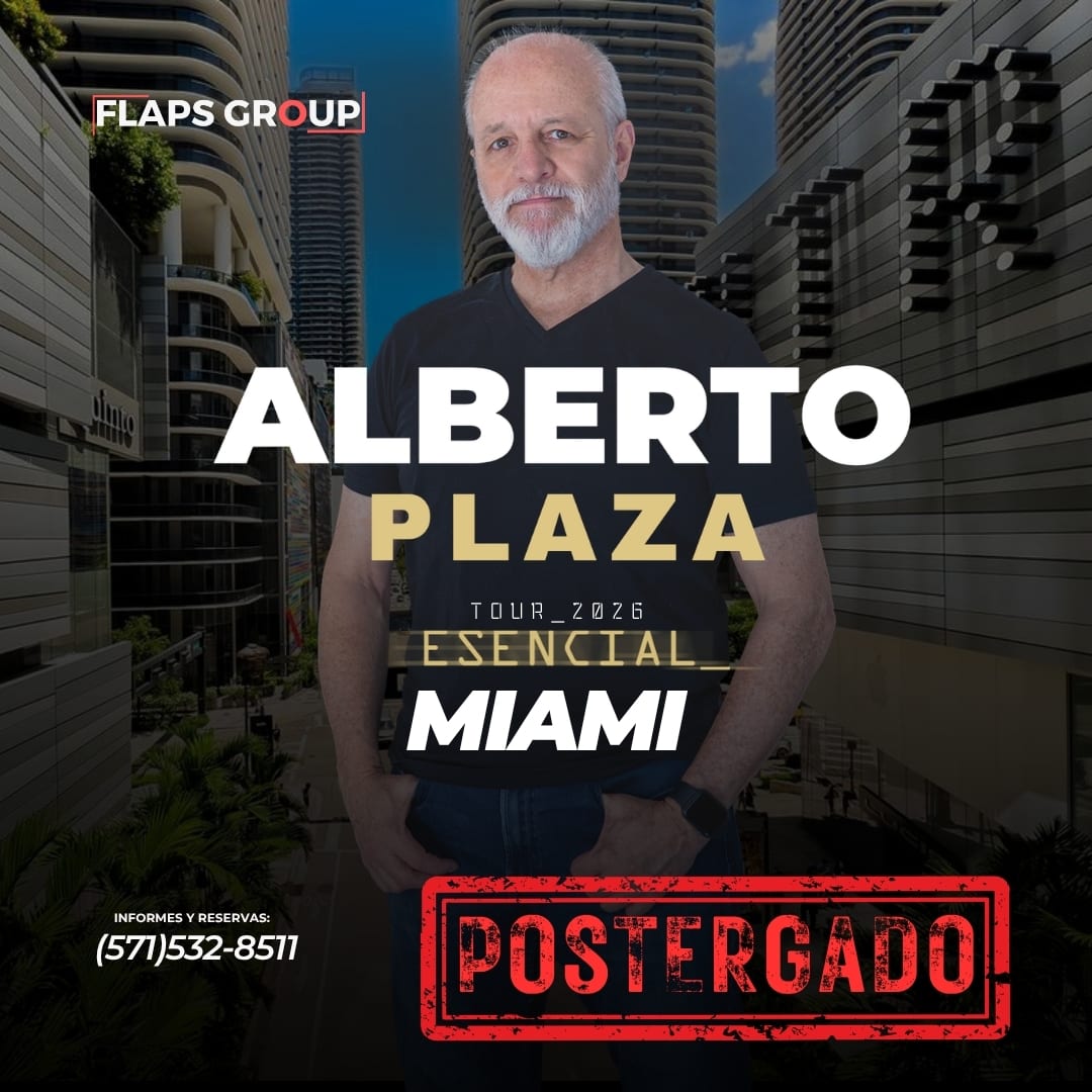 Alberto Plaza - Tour 2026 Esencial (POSTERGADO)
